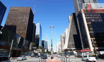 Laje Corporativa Na Av. Paulista, 500 M², 8 Vagas, 8 Banheiros
