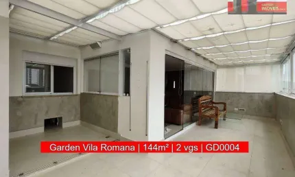 Apartamento Garden R. Aurélia, 300 - Vila Romana, 2 dorms, 2 vgs, dep., Goodlife
