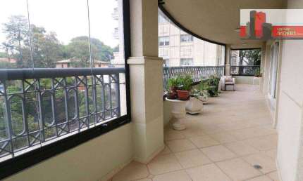 Apartamento em R. Agostinho Bezerra, 50 - Alto de Pinheiros, 4 suítes e 4 vagas