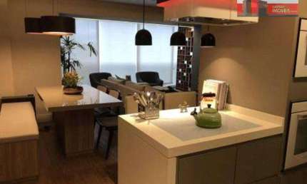 Apartamento R. Nova York, 245 - Brooklin, 1 quarto, 2 vgs, Habitarte Verde