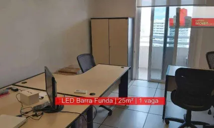 Sala Comercial de 25 m² no LED Barra Funda - Av. Marquês de São Vicente, 1619 - Barra Funda