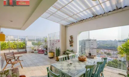 Cobertura r. corrientes, 135 - lapa, 170m², west garden
