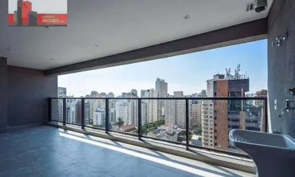 Apartamento R. Francisco Leitão, 247 - Pinheiros, 100m², 3 sts, 2 vgs, Bauhaus Pinheiros