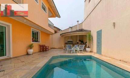 Casa com piscina, 4 quartos, Av. Cardeal Motta, 1089 - City América, 600m², 8 vagas