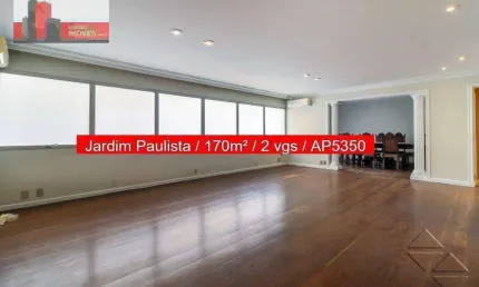 Apartamento Al. Campinas, 925 - Jardim Paulista, 2 quartos, 170m², Ed. Caeté