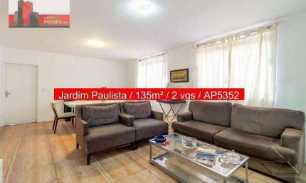 Apartamento Al. Campinas, 953 - Jardim Paulista, 3 quartos, 135m², Ed. Sarigi