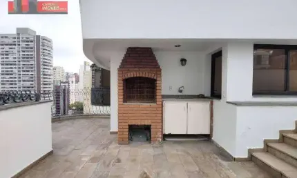 Av. Jurema, 45 - Moema Índios, 187m², 3 vagas, Maison George V, Cobertura duplex