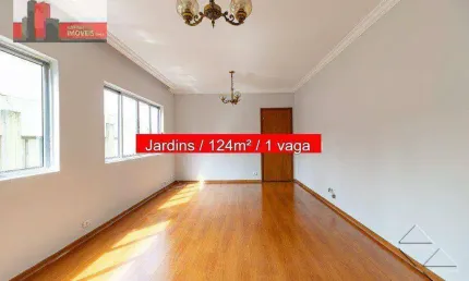 Apartamento Al. Itu, 282 - Cerqueira César, 124m², 3 quartos, Ed. Pedra Coral