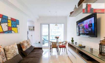 Apartamento com 1 dormitório para alugar, 43 m² por R$ 5.946,94/mês - Pinheiros - São Paulo/SP