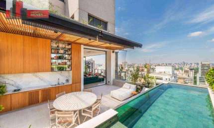 Cobertura R. José Maria Lisboa, 1326 - Cerqueira César, 408m², 5 vagas, Maison Marie