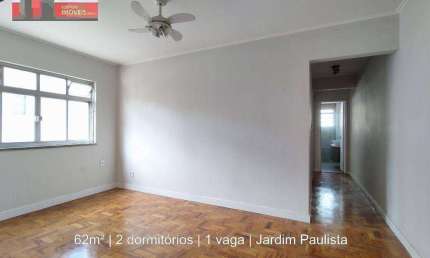 Apartamento Av. Brigadeiro Luís Antônio, 2634 - Jardins, 2 quartos, 1 vaga, Domus Regina