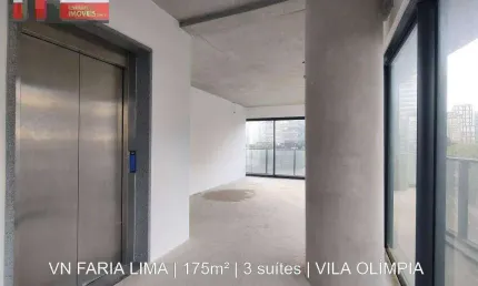 R. Chilon, 184 - Vila Olímpia,  175m², 2 vagas, VN Millennium Faria Lima