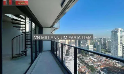 Cobertura R. Chilon, 184 - Vila Olímpia,  77m², 1 vaga, VN Millennium Faria Lima