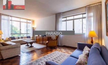 R. Manuel da Nóbrega, 103 - Paraíso, 187m², 3 dorms, 2 vagas, Edifício Príncipe