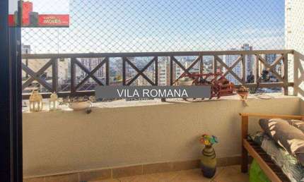 Rua Fabia, 264 - Vila Romana, 89m², 3 quartos, 2 vagas, Via Apia