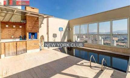 Rua Fábia, 610 - Vila Romana, 500m², 4 suítes, 6 vagas, Cobertura, New York Club