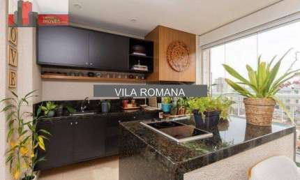 Rua Fábia, 517 - Vila Romana, 206m², 3 vagas, Ed. Sollo