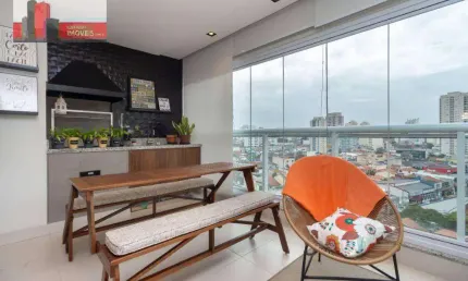 R. tito, 1062 - vila romana, 88m², 2 suítes, 3 vagas, ed. vivanti