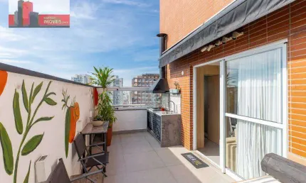 Cobertura R. Martiniano de Carvalho, 611 - Bela Vista, 110m², 2 suítes, 2 vagas, Villagio Guarnieri