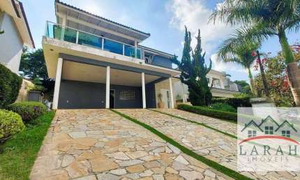Casa com 5 dormitórios para alugar, 373 m² por R$ 10.000/mês - Condomínio Quintas de São Fernando - Cotia/SP