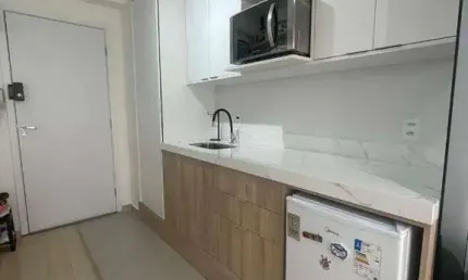 Apartamento com 1 dormitório à venda, 29 m² por r$ 425.000 - jardim rio pequeno - são paulo/sp