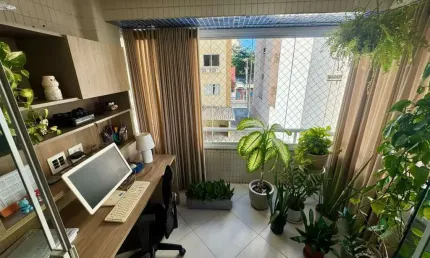Apartamento para venda em salvador, pituba, 2 dormitórios, 1 suíte, 1 banheiro, 1 vaga