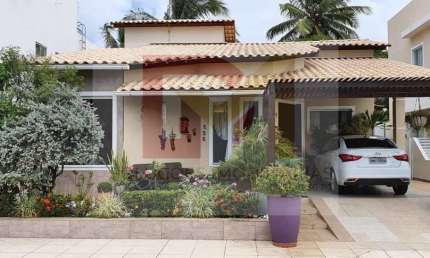 Casa de Condomínio Para Vender com 4 quartos 2 suítes no bairro Aruana em Aracaju