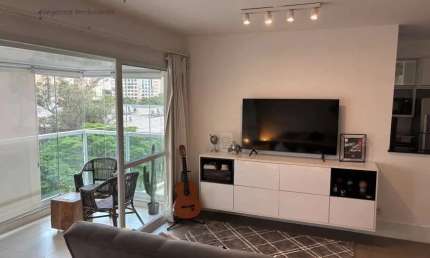 Apartamento com 1 quarto para alugar na Rua Professor José Leite e Oiticica, 434, Brooklin, São Paulo por R$ 4.700