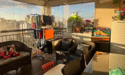 Apartamento com 3 quartos à venda na Rua Jeroaquara, 406, Vila Romana, São Paulo por R$ 1.200.000