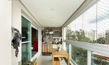 Apartamento com 3 quartos à venda na Rua Iubatinga, 77, Vila Andrade, São Paulo por R$ 1.190.000