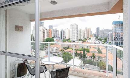 Apartamento com 1 quarto à venda na Avenida Santo Amaro, 4111, Brooklin, São Paulo por R$ 499.000