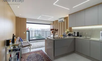 Apartamento com 2 quartos à venda na avenida miruna, 47, moema, são paulo por r$ 1.598.000