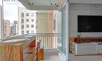Apartamento com 3 quartos à venda na Rua Pássaros e Flores, 56, Jardim das Acacias, São Paulo por R$ 1.650.000