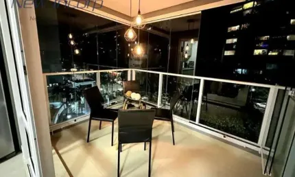Apartamento com 1 quarto à venda na Rua Vieira de Morais, 1936, Campo Belo, São Paulo por R$ 850.000