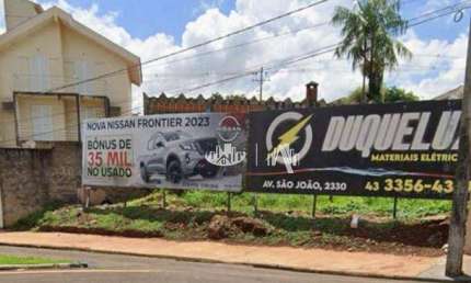 Terreno à venda, 610 m² por R$ 1.000.000,00 - Igapó - Londrina/PR