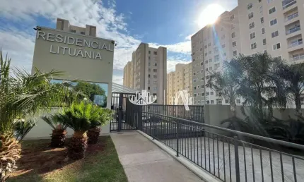 Apartamento com 2 quartos para alugar, 44 m² por r$ 1.200/mês - jardim lago norte - londrina/pr