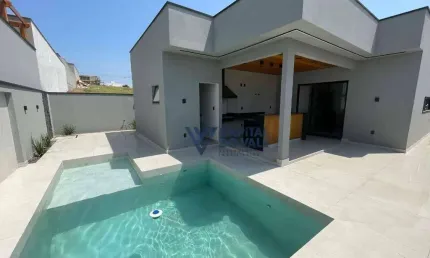 Casa em Condominio Santa Monica com 3 suítes à venda por R$ 1.290.000 -  Caçapava/SP