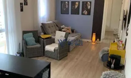 Apartamento com 1 dormitório à venda, 52 m² por R$ 410.000,00 - Pagador de Andrade - Jacareí/SP
