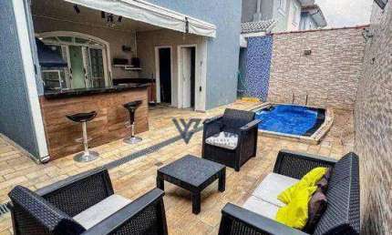 Sobrado com 4 dormitórios à venda, 254 m² por R$ 1.390.000 - Jardim das Indústrias - São José dos Campos/SP