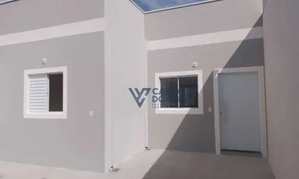 Casa  Nova com 2 dormitórios à venda, 78 m² por R$ 450.000 - Setville - São José dos Campos/SP
