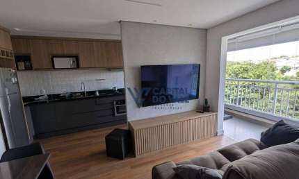Apartamento com 2 dormitórios à venda, 57 m² por R$ 485.000,00 - Bosque dos Eucaliptos - São José dos Campos/SP