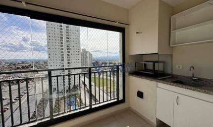 Apartamento com 3 dormitórios para alugar, 120 m² por R$ 5.997,00/mês - Jardim Aquarius - São José dos Campos/SP