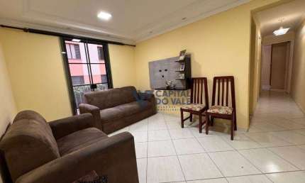 Apartamento com 2 dormitórios para alugar, 50 m² por R$ 2.013,00/mês - Bosque dos Eucaliptos - São José dos Campos/SP