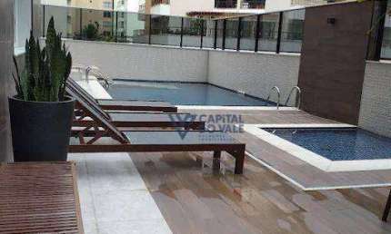 Apartamento com 1 dormitório para alugar, 40 m² por R$ 3.910,00/mês - Jardim Aquarius - São José dos Campos/SP