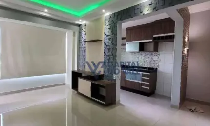 Apartamento com 2 dormitórios para alugar, 60 m² por R$ 2.556,67/mês - Jardim Del Rey - São José dos Campos/SP