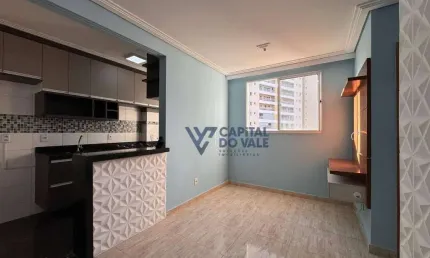 Apartamento com 2 dormitórios, 47 m² - venda por r$ 360.000,00 ou aluguel por r$ 2.600,00/mês - jardim das indústrias - são josé dos campos/sp