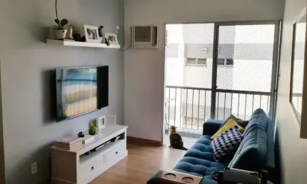 Apartamento com 2 quartos à venda na Estrada do Tindiba, Pechincha, Rio de Janeiro, 54 m2 por R$ 260.000