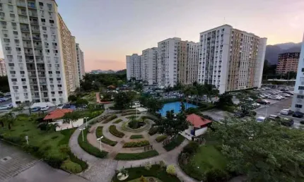 Apartamento com 2 quartos à venda na Avenida Salvador Allende, Recreio dos Bandeirantes, Rio de Janeiro, 51 m2 por R$ 349.000