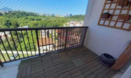 Apartamento com 4 quartos à venda na Estrada dos Bandeirantes, Jacarepaguá, Rio de Janeiro, 97 m2 por R$ 489.000