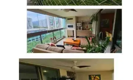 Apartamento com 4 quartos à venda na avenida das acácias da península, barra da tijuca, rio de janeiro, 157 m2 por r$ 2.215.000